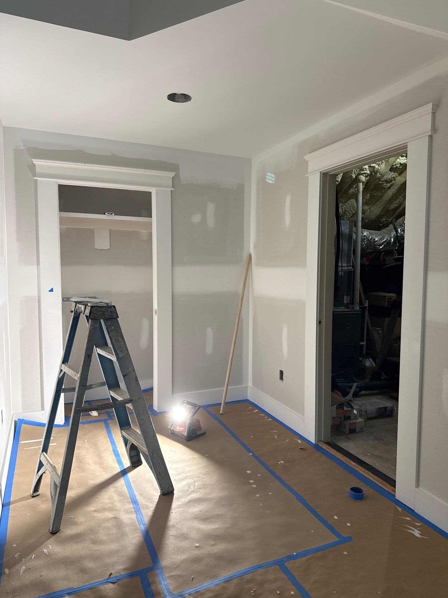 Gallery photos for Attic Conversion Taking Shape in Eads: Image #4