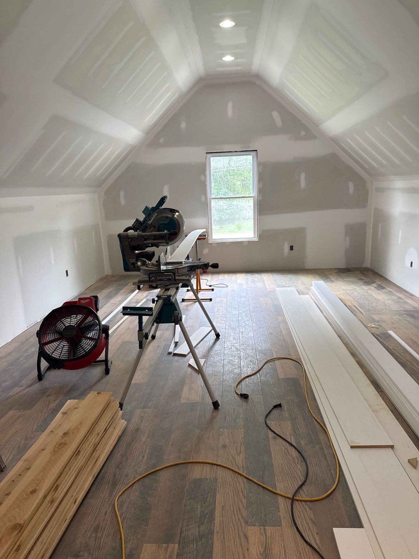 Gallery photos for Attic Conversion Taking Shape in Eads: Image #3