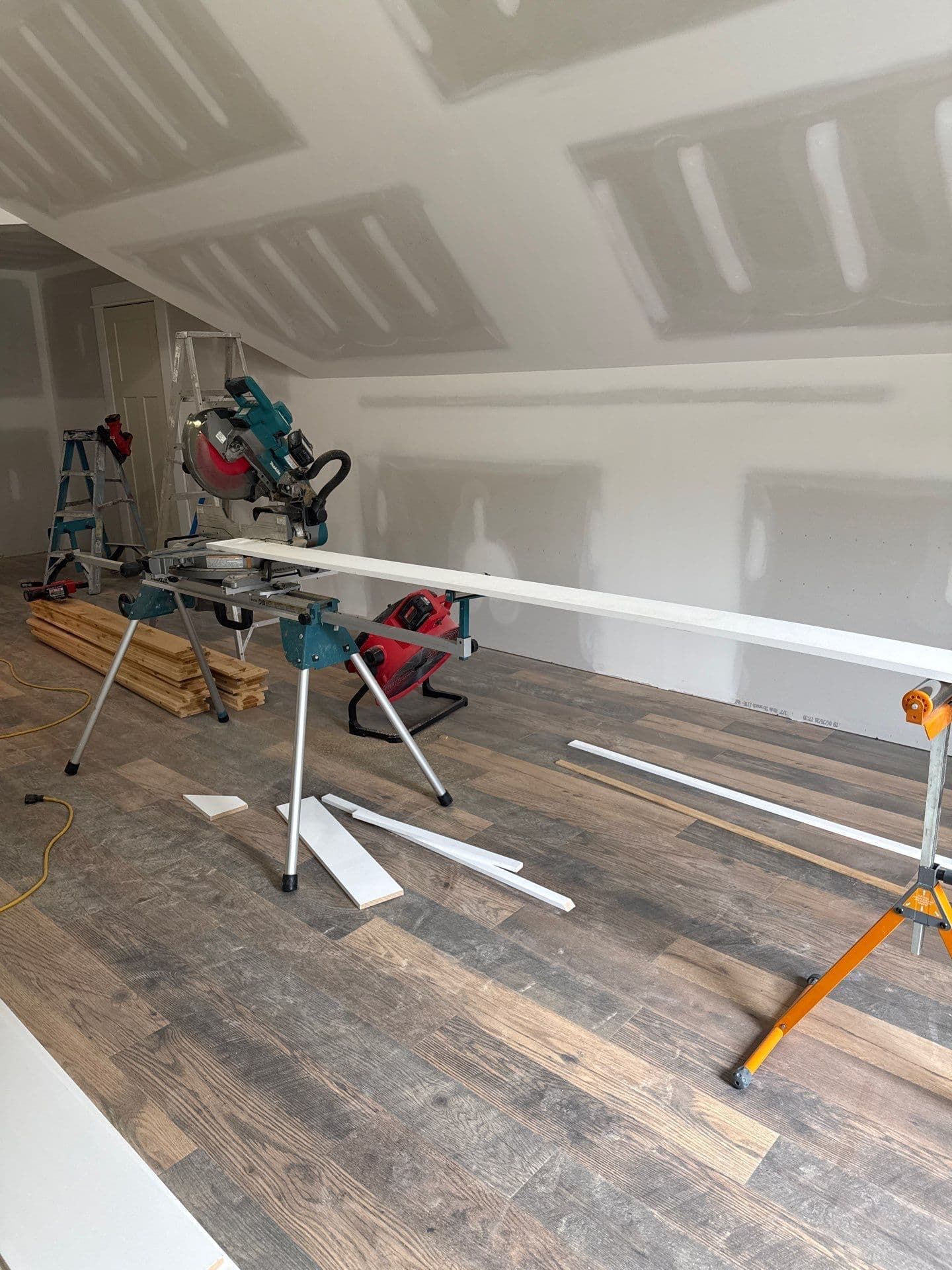 Gallery photos for Attic Conversion Taking Shape in Eads: Image #2