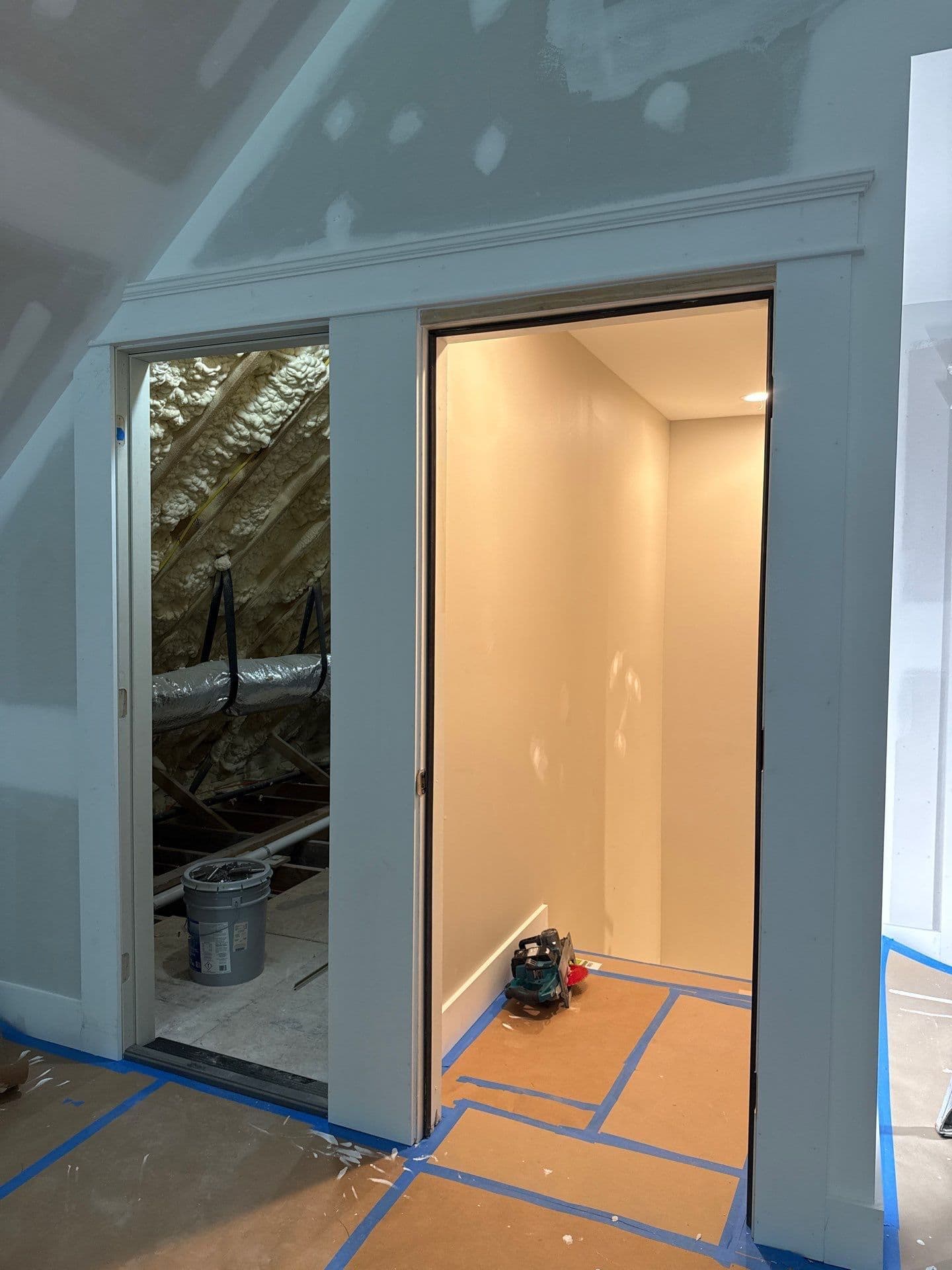 Gallery photos for Attic Conversion Taking Shape in Eads: Image #5