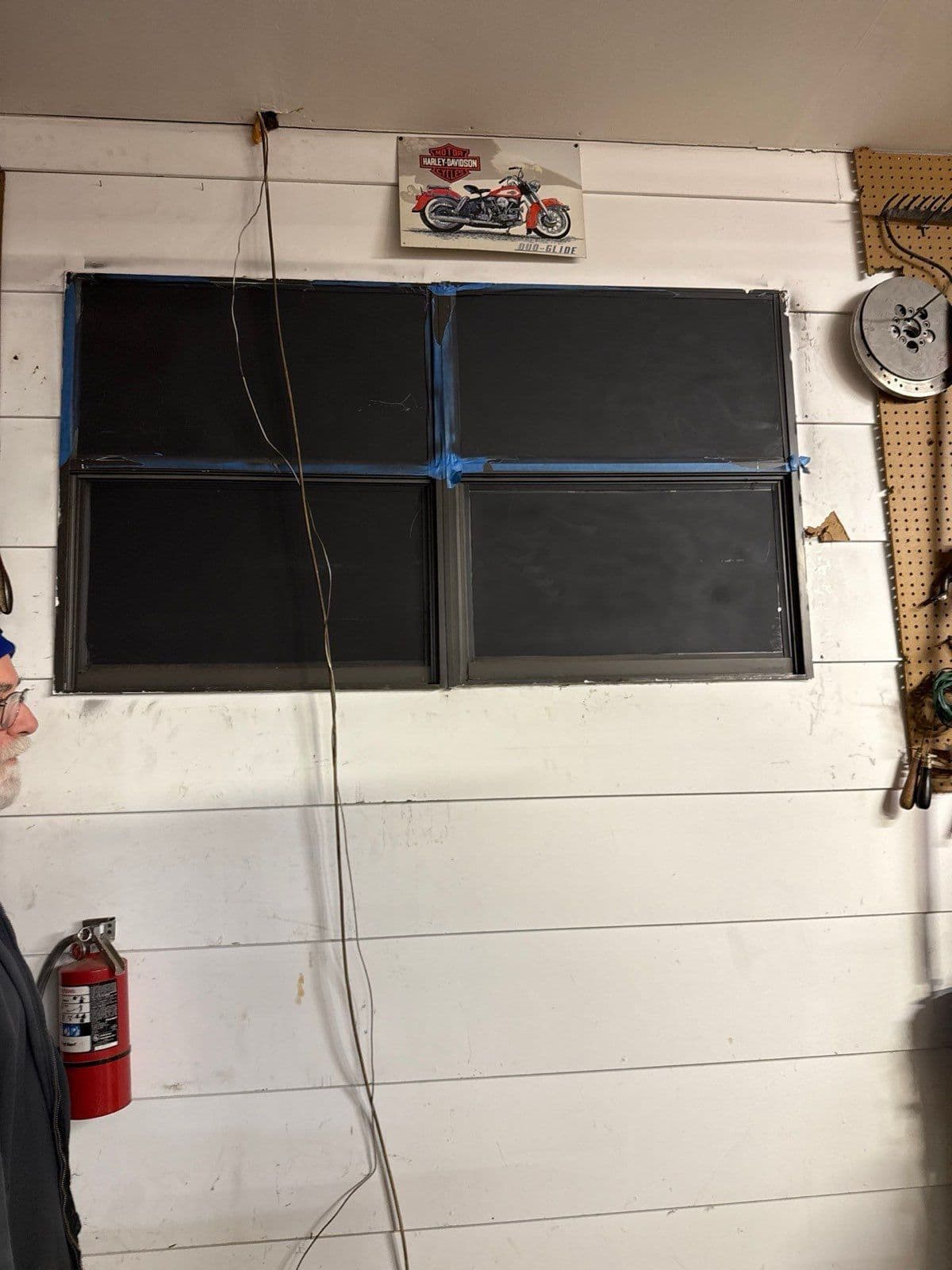 Project Garage Window to Wall Transformation by Skilled Construction LLC in Drummonds image