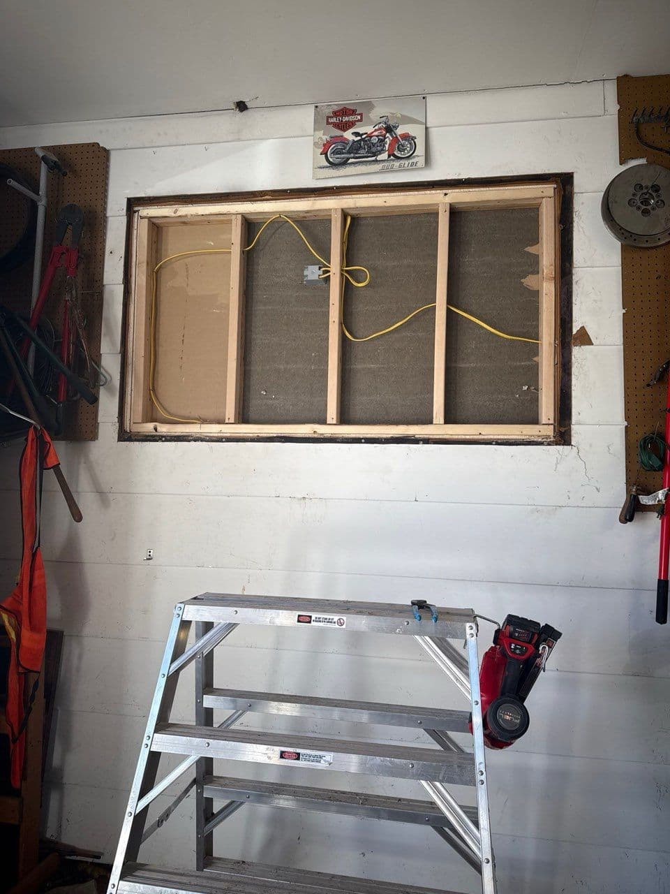Gallery photos for Garage Window to Wall Transformation by Skilled Construction LLC in Drummonds: Image #1