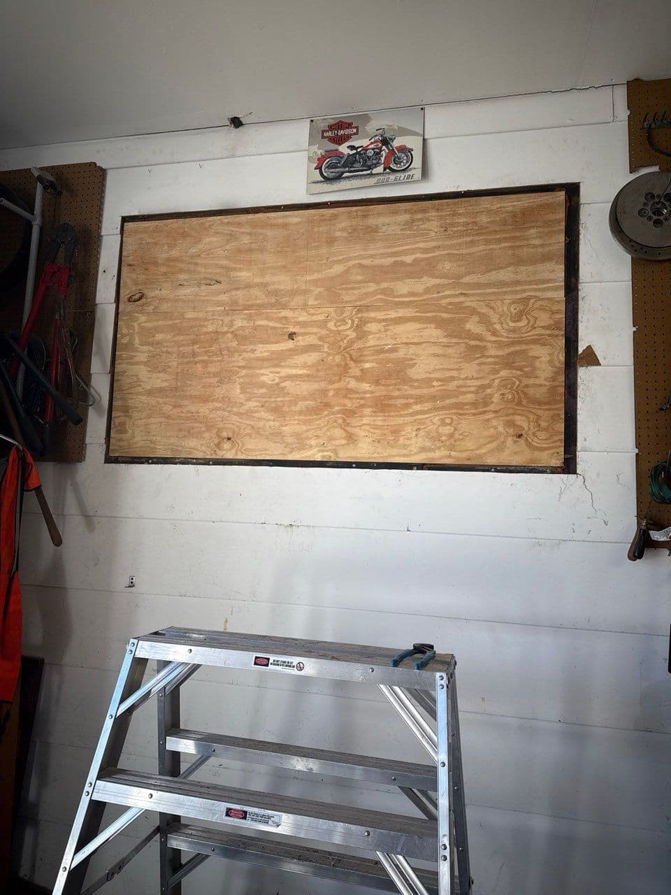 Gallery photos for Garage Window to Wall Transformation by Skilled Construction LLC in Drummonds: Image #2