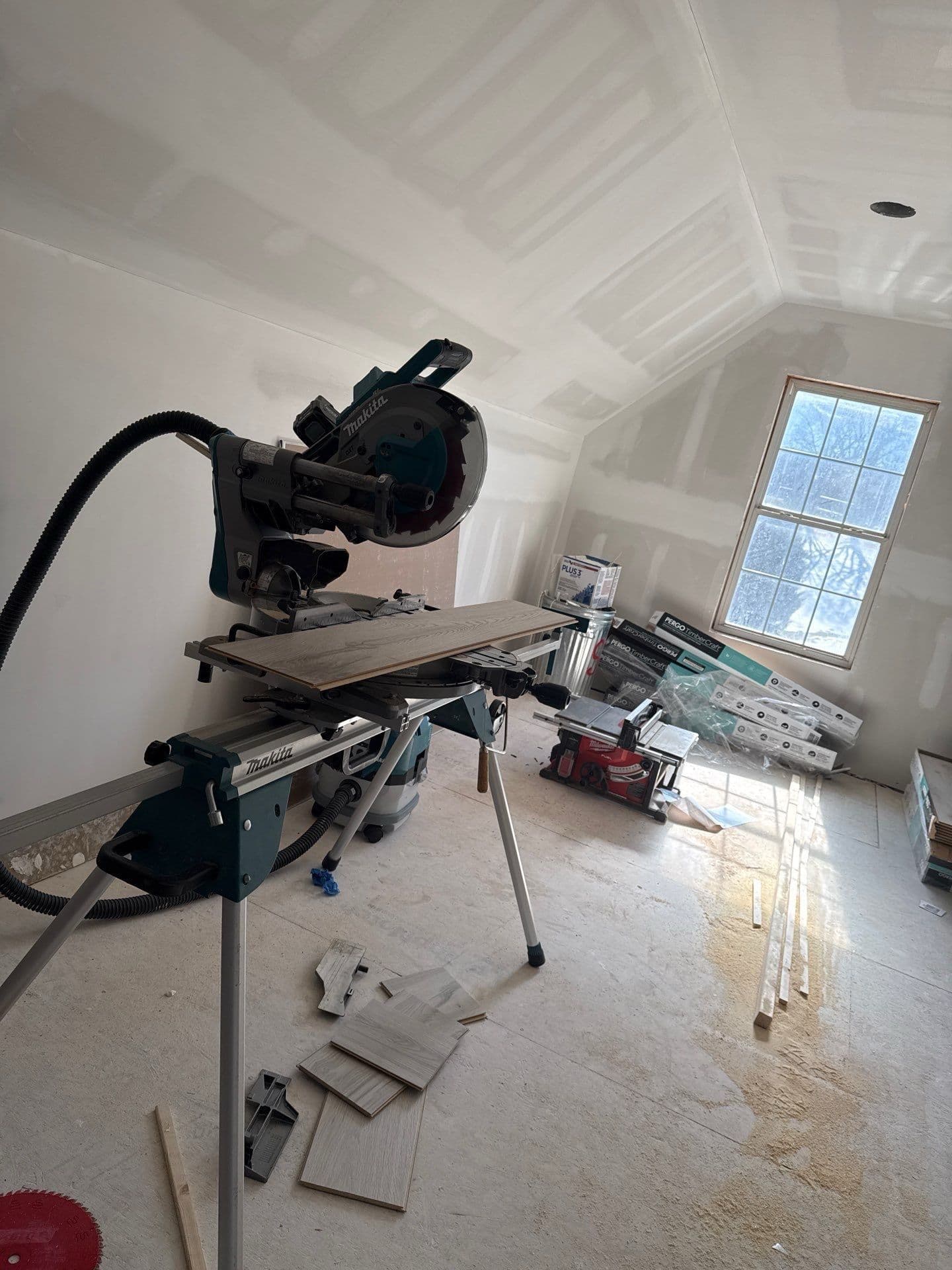 Project Attic Makeover in Covington TN: Stunning Pergo Flooring Installation image