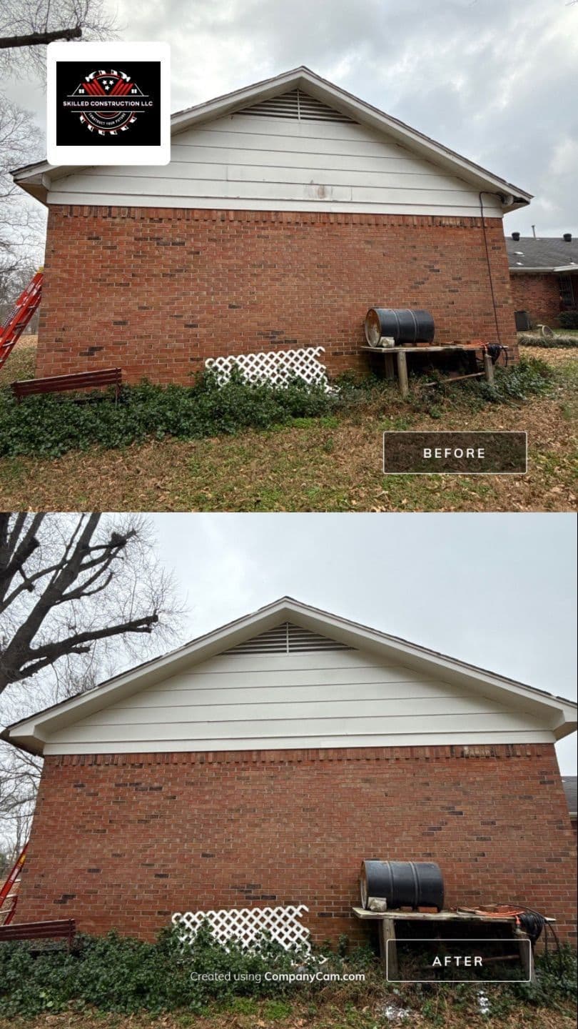 Gallery photos for Garage Siding and Fascia Revival in Brunswick: Image #3