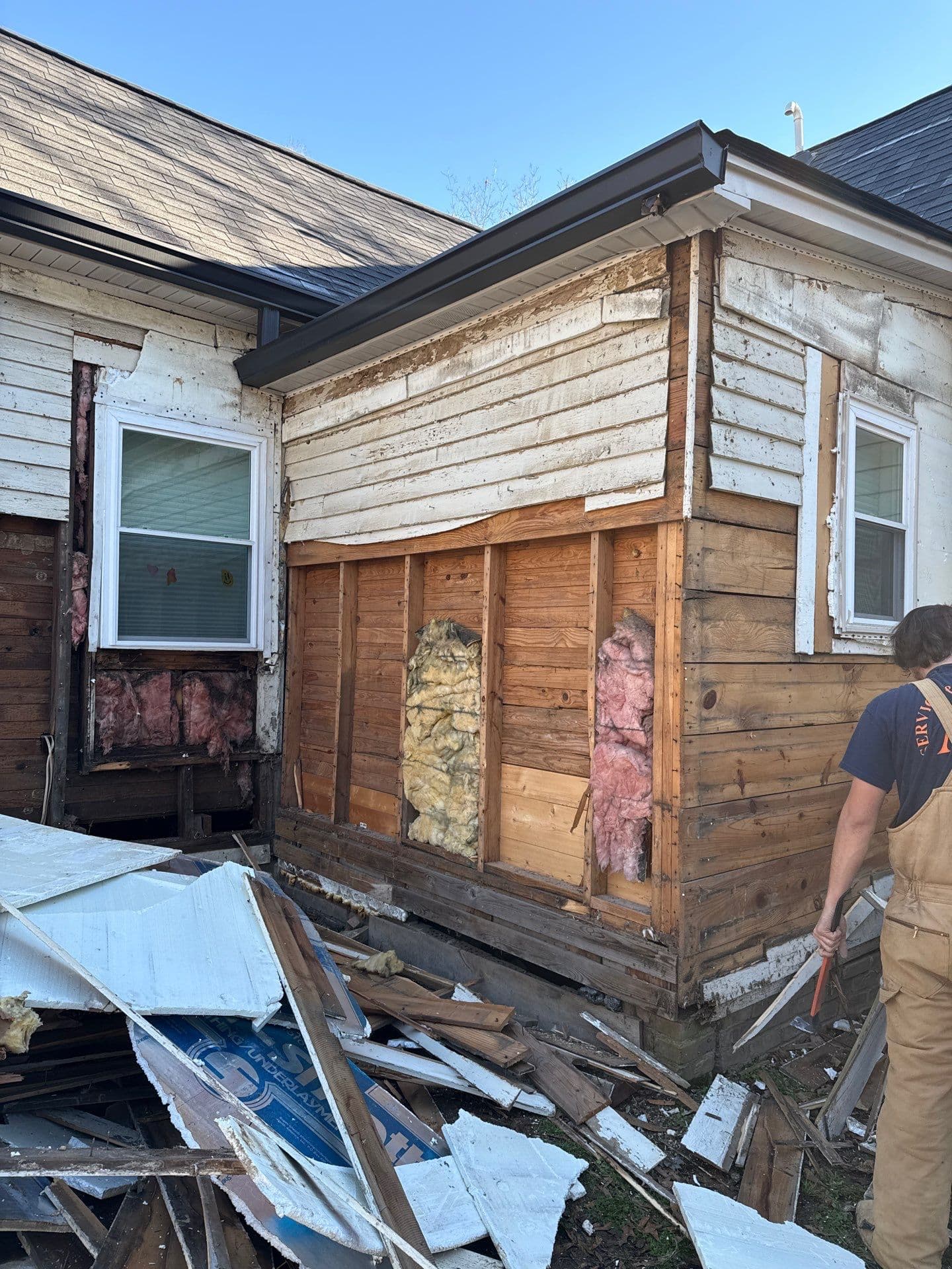 Gallery photos for Siding Removal and Home Remodel in Brighton: Image #2