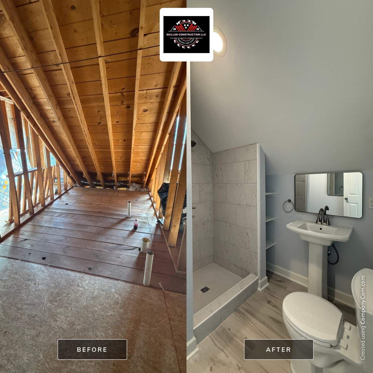 Gallery photos for Complete Attic Transformation in Covington: Image #5