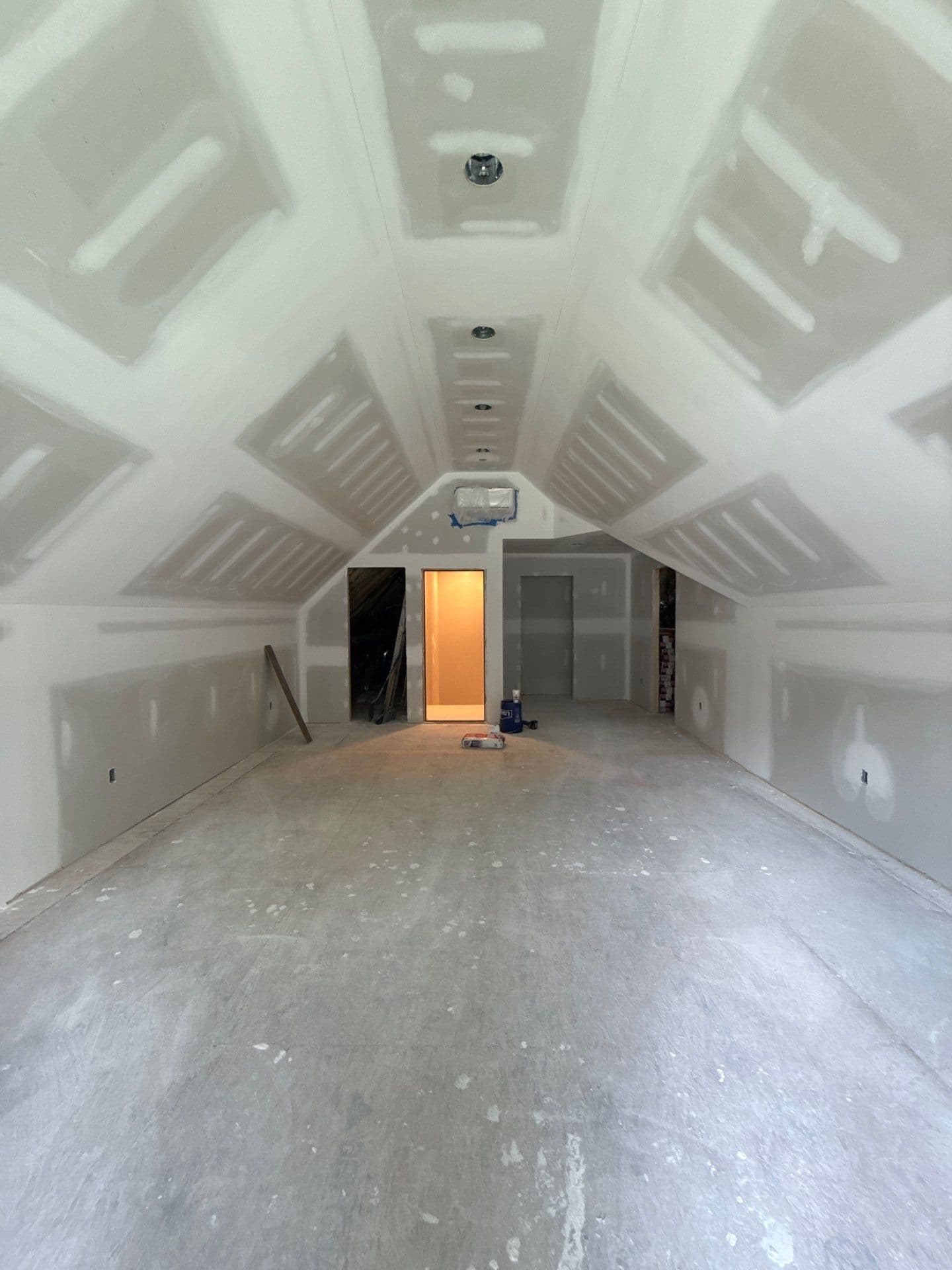 Gallery photos for Attic Finish-Out in Progress - Drywall Done, Flooring Up Next: Image #2