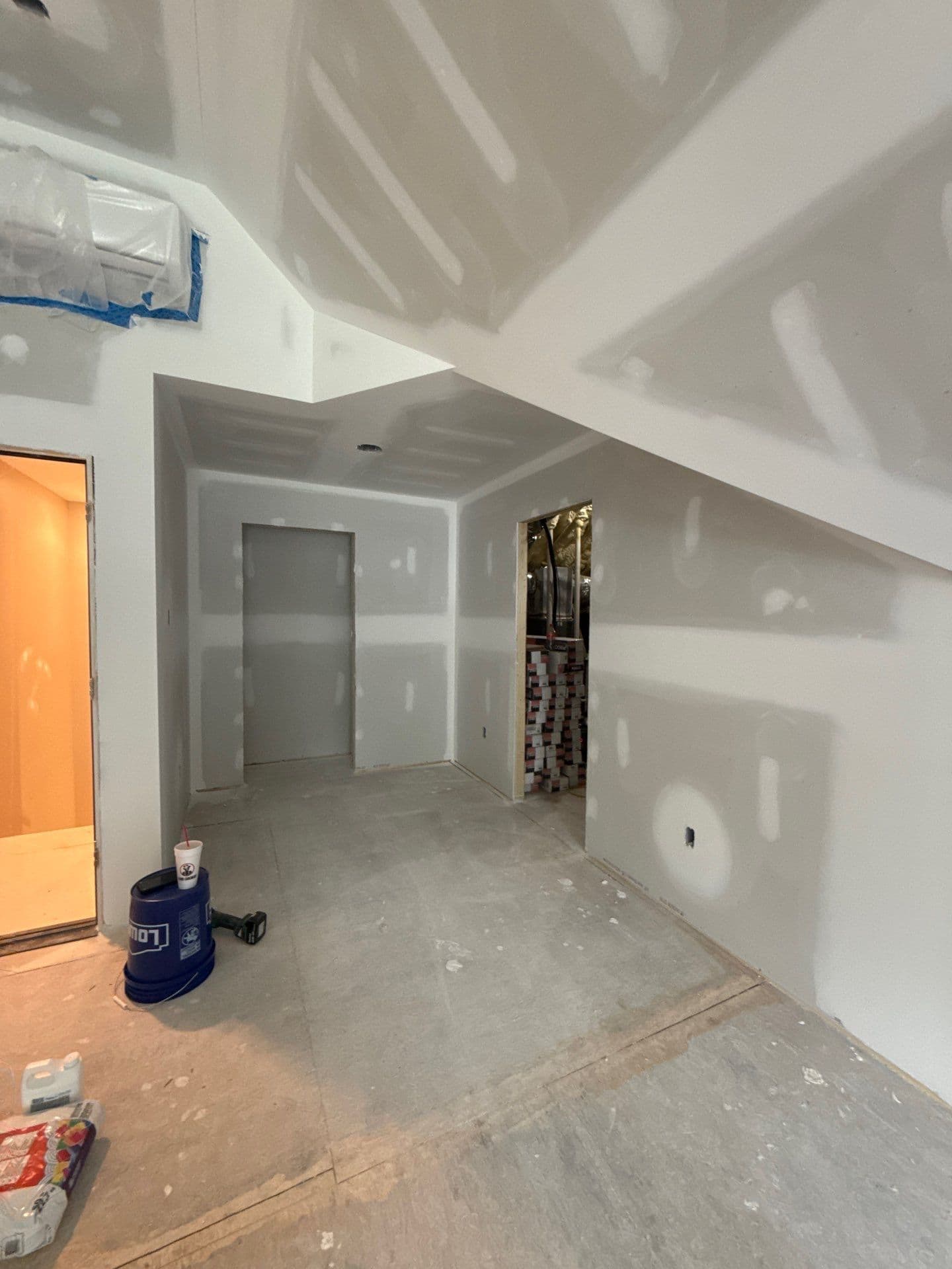 Gallery photos for Attic Finish-Out in Progress - Drywall Done, Flooring Up Next: Image #1